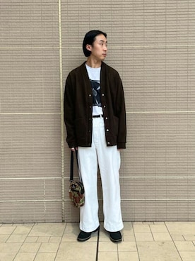 「GREGORY（グレゴリー）のアイテム」を使った、Sonny Label MENSさん（メンズ・168cm）の冬コーディネート