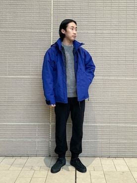 「URBAN RESEARCH Sonny Label（アーバンリサーチサニーレーベル）のアイテム（マウンテンパーカー）」を使った、Sonny Label MENSさん（メンズ・168cm）の冬コーディネート