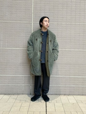 「ARMY TWILL（アーミーツイル）のアイテム（その他アウター）」を使った、Sonny Label MENSさん（メンズ・168cm）の冬コーディネート