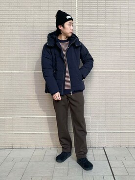 「URBAN RESEARCH Sonny Label（アーバンリサーチサニーレーベル）のアイテム（ダウンジャケット/コート）」を使った、Sonny Label MENSさん（メンズ・168cm）の冬コーディネート