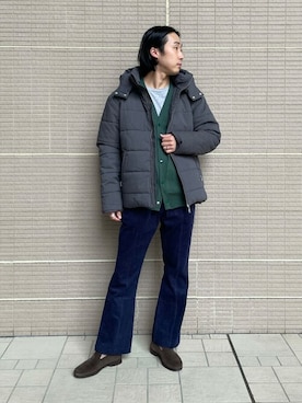 「URBAN RESEARCH Sonny Label（アーバンリサーチサニーレーベル）のアイテム（ダウンジャケット/コート）」を使った、Sonny Label MENSさん（メンズ・168cm）の冬コーディネート