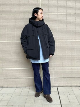 「URBAN RESEARCH Sonny Label（アーバンリサーチサニーレーベル）のアイテム（ダウンジャケット/コート）」を使った、Sonny Label MENSさん（メンズ・168cm）の冬コーディネート