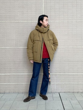 「URBAN RESEARCH Sonny Label（アーバンリサーチサニーレーベル）のアイテム（ダウンジャケット/コート）」を使った、Sonny Label MENSさん（メンズ・168cm）の冬コーディネート