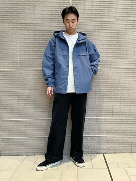 「URBAN RESEARCH Sonny Label（アーバンリサーチサニーレーベル）のアイテム（マウンテンパーカー）」を使った、Sonny Label MENSさん（メンズ・168cm）の冬コーディネート