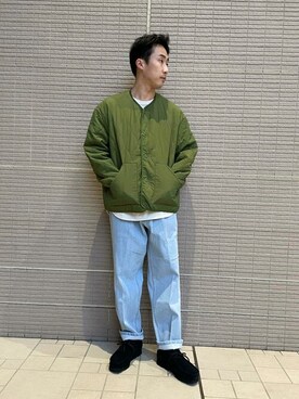 Sonny Label MENSさんの「Clarks　Wallabee GORE-TEX」を使ったコーディネート