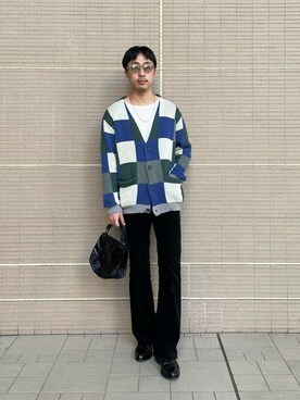 「URBAN RESEARCH Sonny Label（アーバンリサーチサニーレーベル）のアイテム（バッグ）」を使った、Sonny Label MENSさん（メンズ・168cm）の春コーディネート