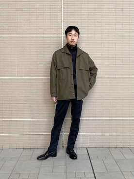 「ARMY TWILL（アーミーツイル）のアイテム（シャツ/ブラウス）」を使った、Sonny Label MENSさん（メンズ・168cm）の春コーディネート