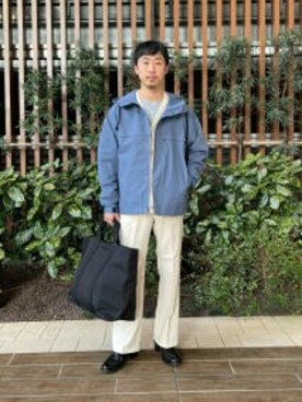 「URBAN RESEARCH Sonny Label（アーバンリサーチサニーレーベル）のアイテム（マウンテンパーカー）」を使った、Sonny Label MENSさん（メンズ・168cm）の春コーディネート
