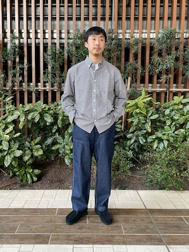 「BIG MAC（ビッグマック）のアイテム」を使った、Sonny Label MENSさん（メンズ・168cm）の春コーディネート
