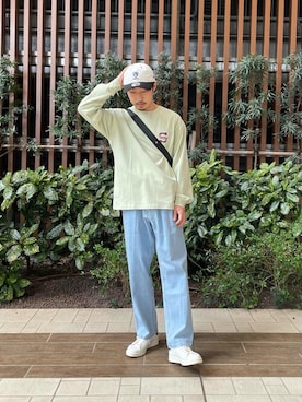 「CANTERA（カンテラ）のアイテム」を使った、Sonny Label MENSさん（メンズ・168cm）の春コーディネート