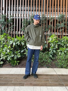「アーバンリサーチ」｜「アイテム（ナイロンジャケット）」を使った、Sonny Label MENSさん（メンズ・168cm）の春コーディネート