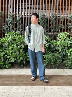 「GREGORY（グレゴリー）のアイテム」を使った、Sonny Label MENSさん（メンズ・168cm）の春コーディネート