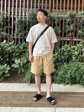 「CANTERA（カンテラ）のアイテム」を使った、Sonny Label MENSさん（メンズ・168cm）の夏コーディネート