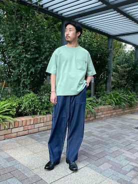 「BIG MAC（ビッグマック）のアイテム」を使った、Sonny Label MENSさん（メンズ・168cm）の秋コーディネート