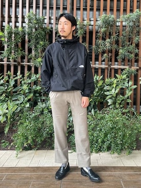 「サニーレーベル」｜「アイテム（マウンテンパーカー）」を使った、Sonny Label MENSさん（メンズ・168cm）の秋コーディネート