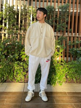 「ARMY TWILL（アーミーツイル）のアイテム（その他アウター）」を使った、Sonny Label MENSさん（メンズ・168cm）の秋コーディネート