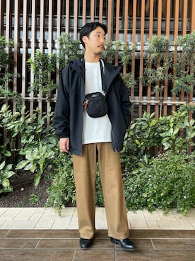 「ARMY TWILL（アーミーツイル）のアイテム（パンツ）」を使った、Sonny Label MENSさん（メンズ・168cm）の秋コーディネート
