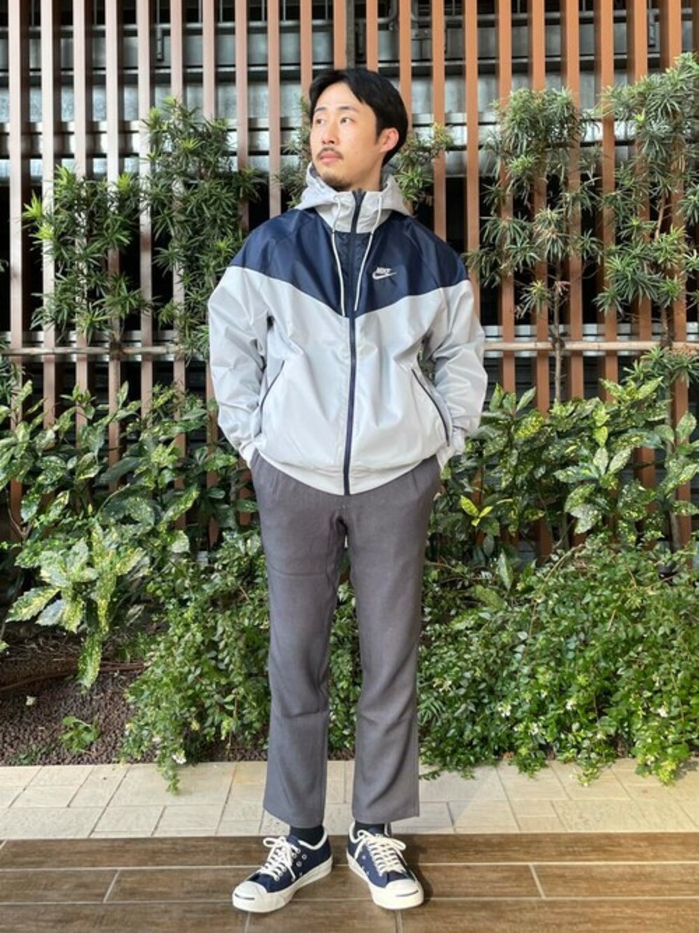 Sonny Label MENS(Sonny Label)｜NIKEのナイロンジャケットを使った