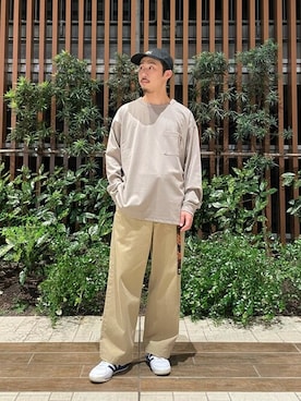 「POLeR（ポーラー）のアイテム」を使った、Sonny Label MENSさん（メンズ・168cm）の秋コーディネート