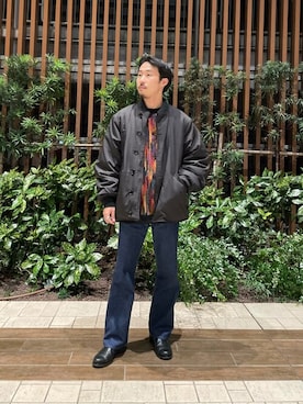 「ARMY TWILL（アーミーツイル）のアイテム（ジャケット/アウター）」を使った、Sonny Label MENSさん（メンズ・168cm）の秋コーディネート