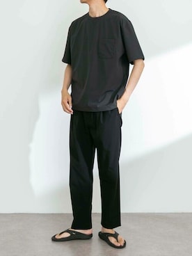 「アイテム（パンツ）」を使った、Sonny Label MENSさん（メンズ・185cm）の夏コーディネート