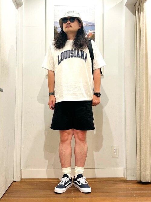 ロゴプリントオーバーサイズTシャツ