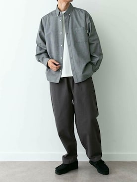 「アイテム（チノパンツ）」を使った、Sonny Label MENSさん（メンズ・185cm）の夏コーディネート