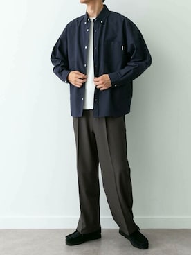 「アイテム（Tシャツ/カットソー）」を使った、Sonny Label MENSさん（メンズ・185cm）の夏コーディネート