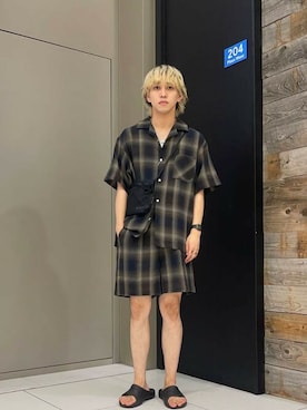 「サニーレーベル」｜Sonny Label MENSさん（メンズ・178cm）の秋コーディネート