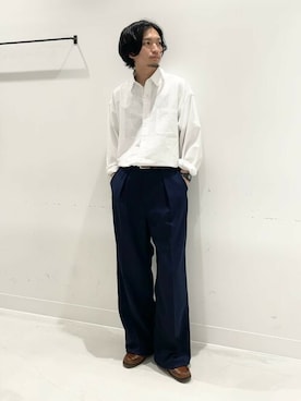 「サニーレーベル」｜Sonny Label MENSさん（メンズ・172cm）の秋コーディネート