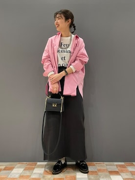 SAYAKAさん（レディース・165cm）の春コーディネート