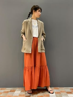 SAYAKAさん（レディース・165cm）の夏コーディネート