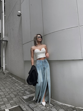 m a oさん（レディース・157cm）の夏コーディネート