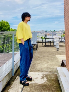 「20/80（テゥエンティーエイティー）のアイテム（財布/小物）」を使った、deneiさん（メンズ・172cm）の夏コーディネート