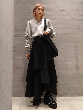 sayaさん（レディース・157cm）の冬コーディネート