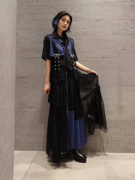 「HARE（ハレ）のアイテム（ハンドバッグ）」を使った、sayaさん（レディース・157cm）の春コーディネート