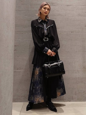 sayaさん（レディース・157cm）の冬コーディネート