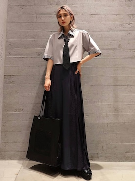 sayaさん（レディース・157cm）の春コーディネート