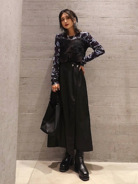 sayaさん（レディース・157cm）の秋コーディネート