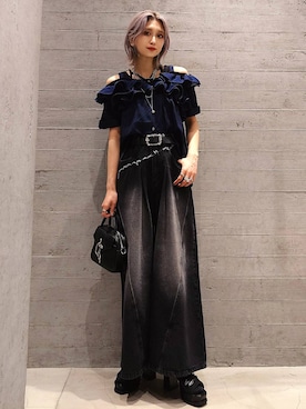 「ワントーン」｜sayaさん（レディース・157cm）の春コーディネート