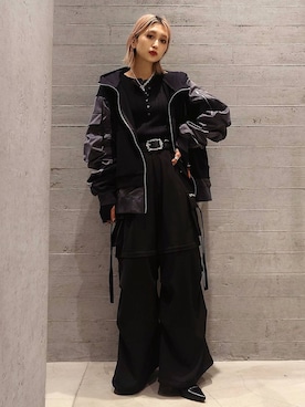 sayaさん（レディース・157cm）の冬コーディネート