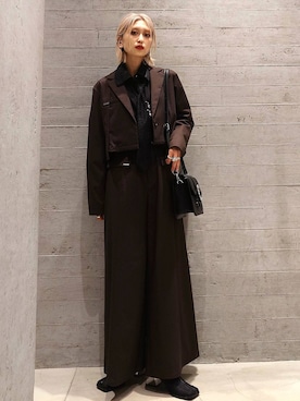 sayaさん（レディース・157cm）の冬コーディネート