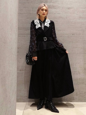 sayaさん（レディース・157cm）の春コーディネート