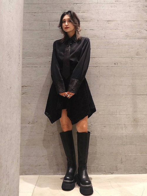 ハイショクラインロングブーツ(HARE)