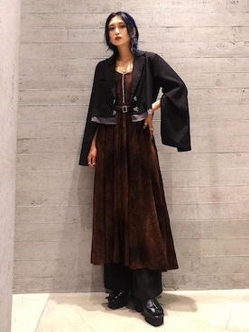 「HARE（ハレ）のアイテム（ジャケット/アウター）」を使った、sayaさん（レディース・157cm）の夏コーディネート