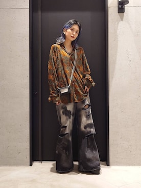 「ドットエスティ秋コーデ」｜「アイテム（財布/小物）」を使った、sayaさん（レディース・157cm）の秋コーディネート