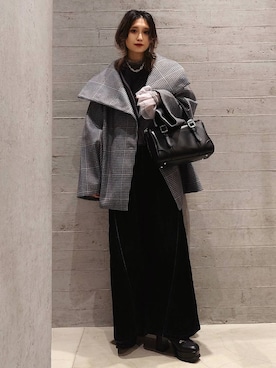 「HARE」｜sayaさん（レディース・157cm）の冬コーディネート