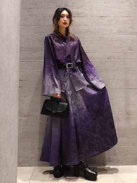 「HARE（ハレ）のアイテム（バッグ）」を使った、sayaさん（レディース・157cm）の冬コーディネート