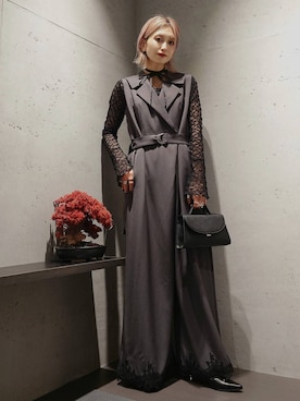 sayaさん（レディース・157cm）の冬コーディネート