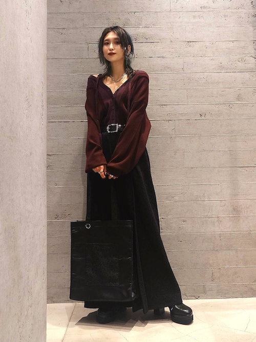 レースアップチャンキーサボサンダル(HARE)